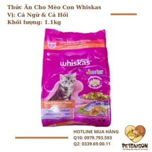 Thức Ăn Hạt Whiskas Cho Mèo